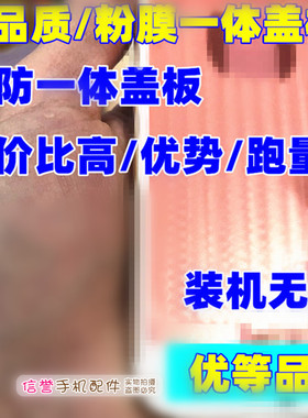 适用于5 6 6P 6Sp 7 8 8p 一体盖板带支架 粉膜高品质