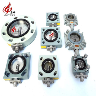 电力变压器配件板式真空偏心蝶阀 变压器专用钢板BDF80型蝶阀活门