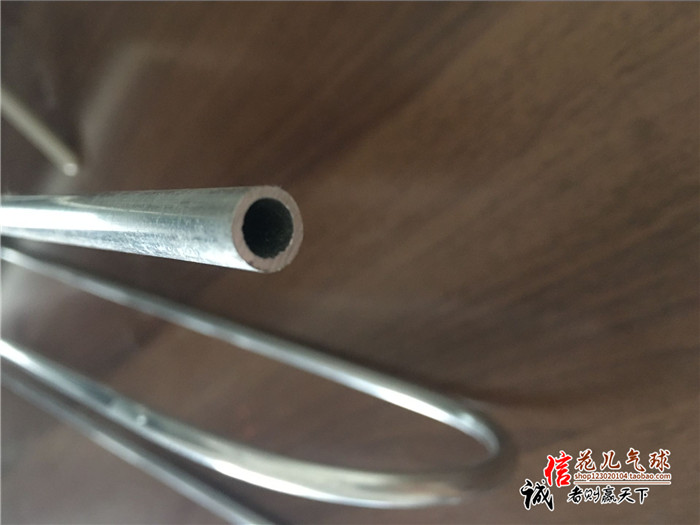 3米铝条铝管8mm大型造型月亮气球艺术展骨架塑形布置布场工具 - 实物图