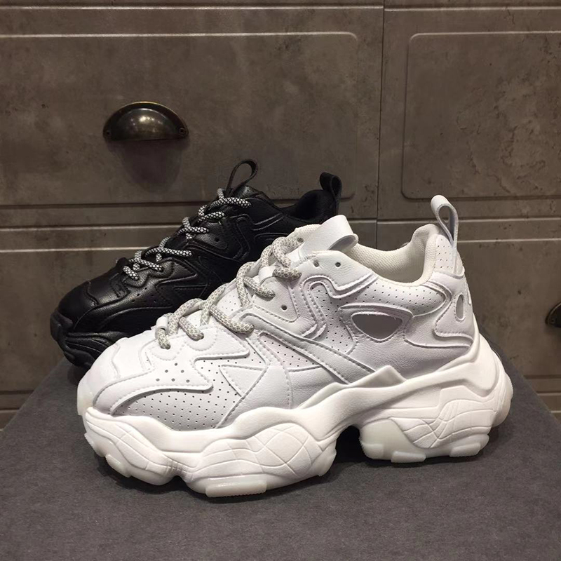 欧洲站运动增高显脚ins潮老爹鞋