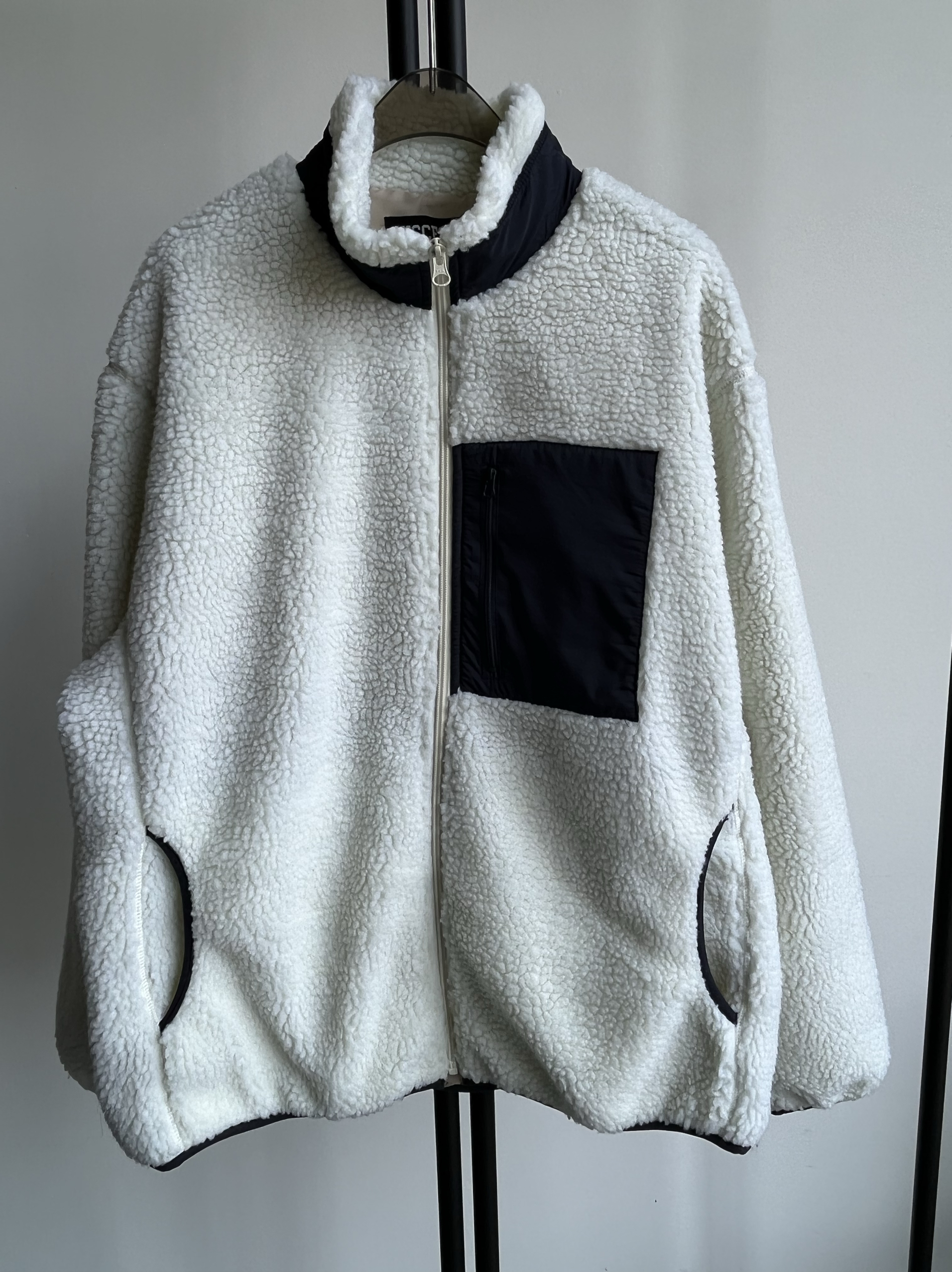 秋冬季羊羔绒有内衬男友风宽松外套百搭保暖休闲上衣开衫绒衫