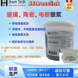 高温烧结导电银浆纳米银焊膏锡焊低电阻玻璃PET印刷陶瓷银浆