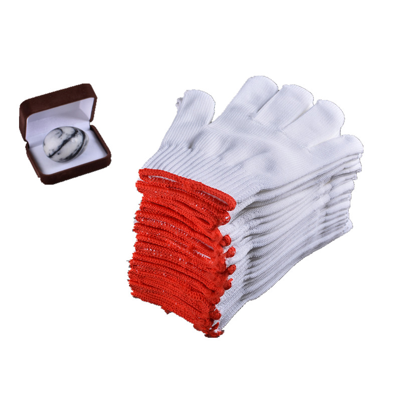 30双耐磨防滑修车透气尼龙手套