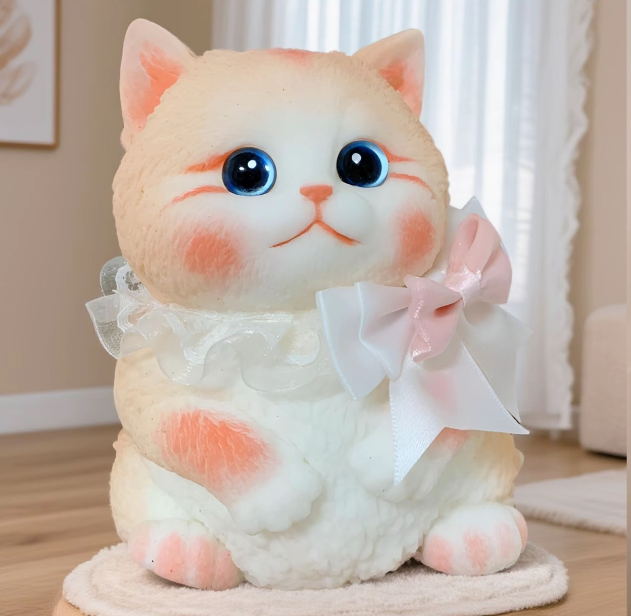 纯手绘大猫捏捏乐仿真猫咪送女生闺蜜解压玩具女生生日礼物摆件,玩具/童车/益智/积木/模型,捏捏乐/按按乐,淘宝优惠券,粉丝福利购,淘宝优惠卷