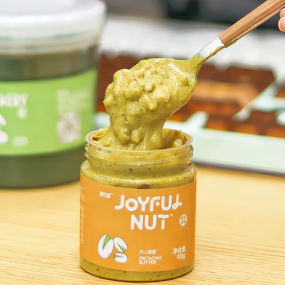 现磨开心果酱99.99%含量 带开心果颗粒 坚果酱涂抹面包吐司酱