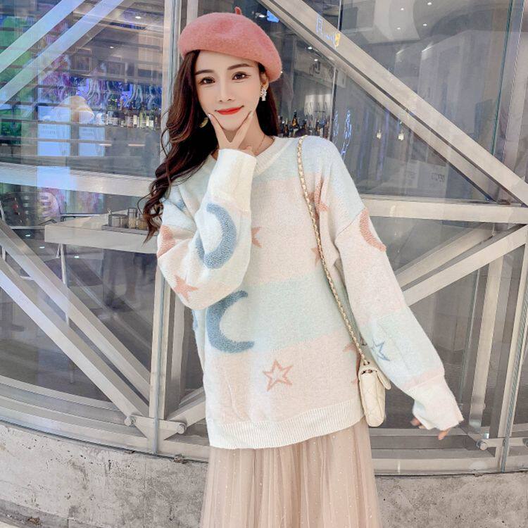 2019秋冬天韓版中長款高領套頭針織衫鬥篷加厚毛衣女裝蝙蝠衫外套在類目 女裝/女士精品, 毛衣中 - 來自Buy2taobao.com提供專業的淘寶代購服務