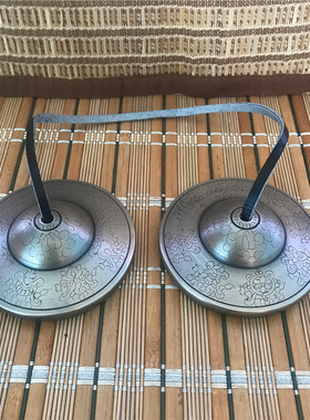 打击乐器法会铃钹碰钟法铃