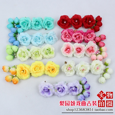 戏曲越剧花旦丫鬟小姐头饰青衣