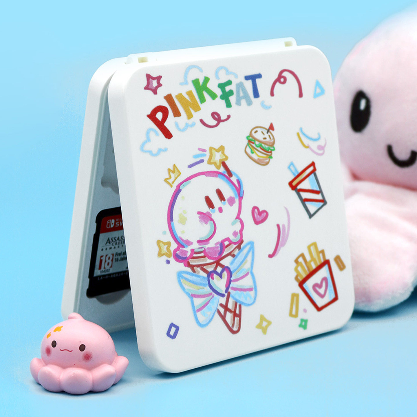 适用于任天堂Switch2卡盒磁吸ns游戏卡带收纳盒硬壳硅胶内胆卡盒