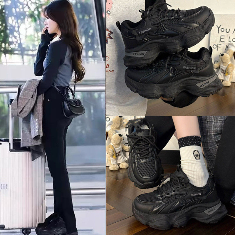 许我耀眼赵露思同款老爹鞋新款小个子厚底百搭增高小白显小运动鞋,女鞋,老爹鞋,淘宝优惠券,粉丝福利购,淘宝优惠卷