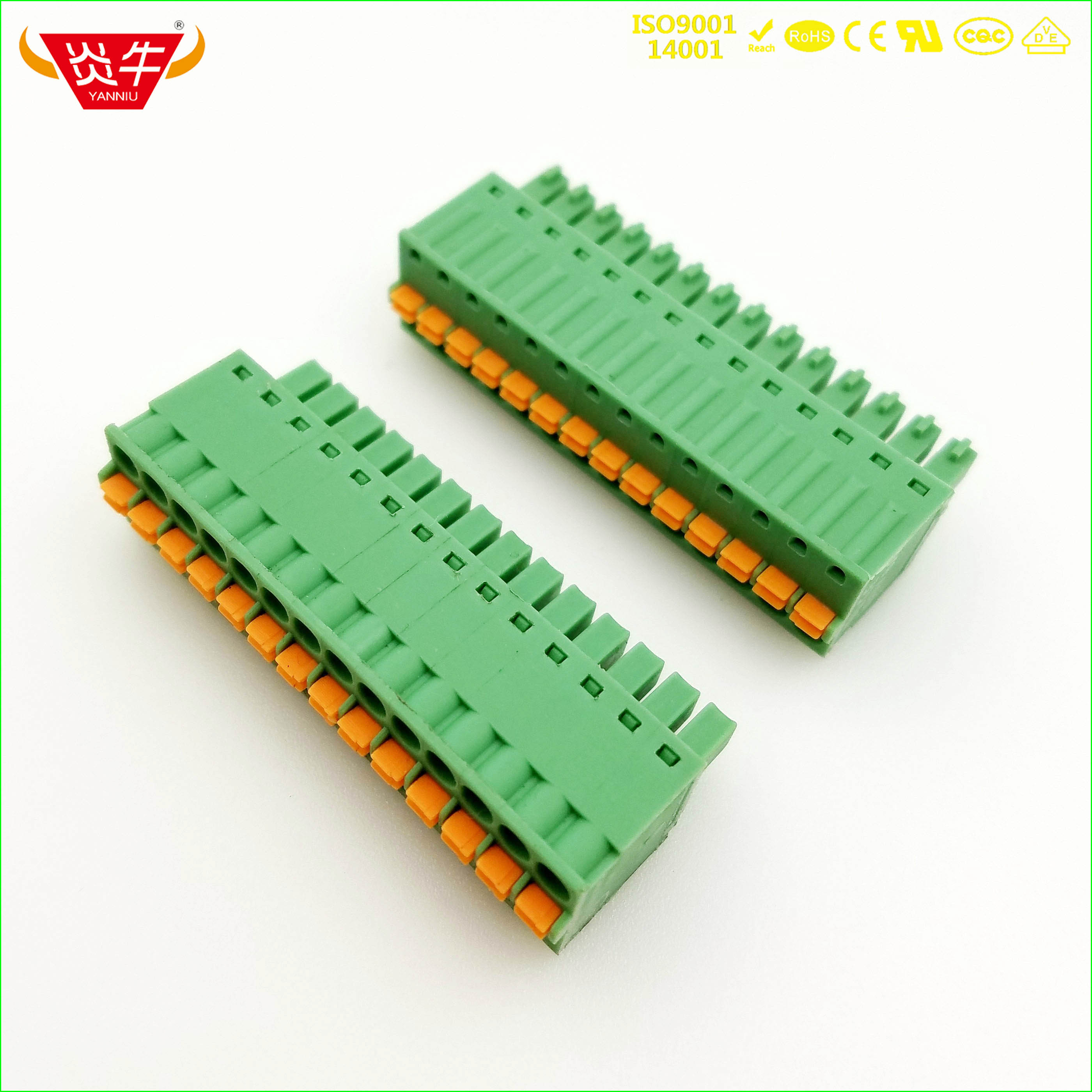 免螺丝插拔式PCB接线端子 15EDGKD KF2EDGKD 3.81mm FK MCP1.5 ST