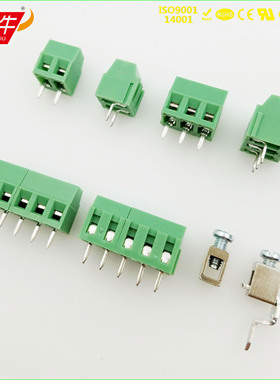 接线端子螺钉式PCBDG381 KF128L 3.5mm MKDS1 连接器接插件凤凰