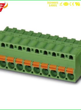 弹簧插拔式PCB接线端KF2EDGKDFM 5.0mm FKCT 2,5 STF连接器接插件