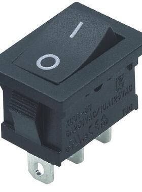 KCD1-101 KCD -102 船型开关 2脚 /3脚 黑色 红色 电源开关