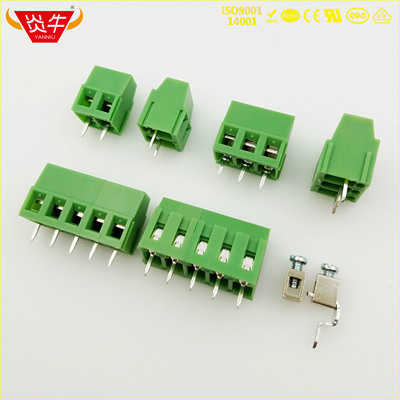 螺钉PCB接线端子DG500 KF128L KF128 5.08mm MKDS1.5连接器接插件
