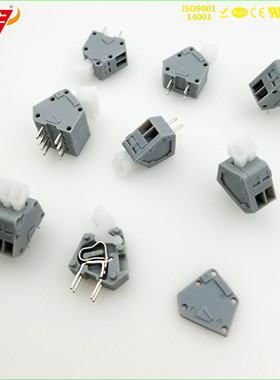 弹簧式PCB接线端子DG240 KF240 2.54mm 连接器接插件高正菲尼克斯