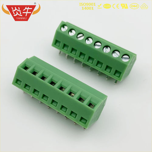斜面PCB接线端子DG381S KF127S 3.81mm SMKDS1 接插件连接器凤凰