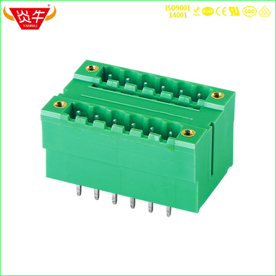 插拔式PCB接线端子 KF2EDGVHM 5.0mm MDSTBV 2,5 GF 连接器接插件
