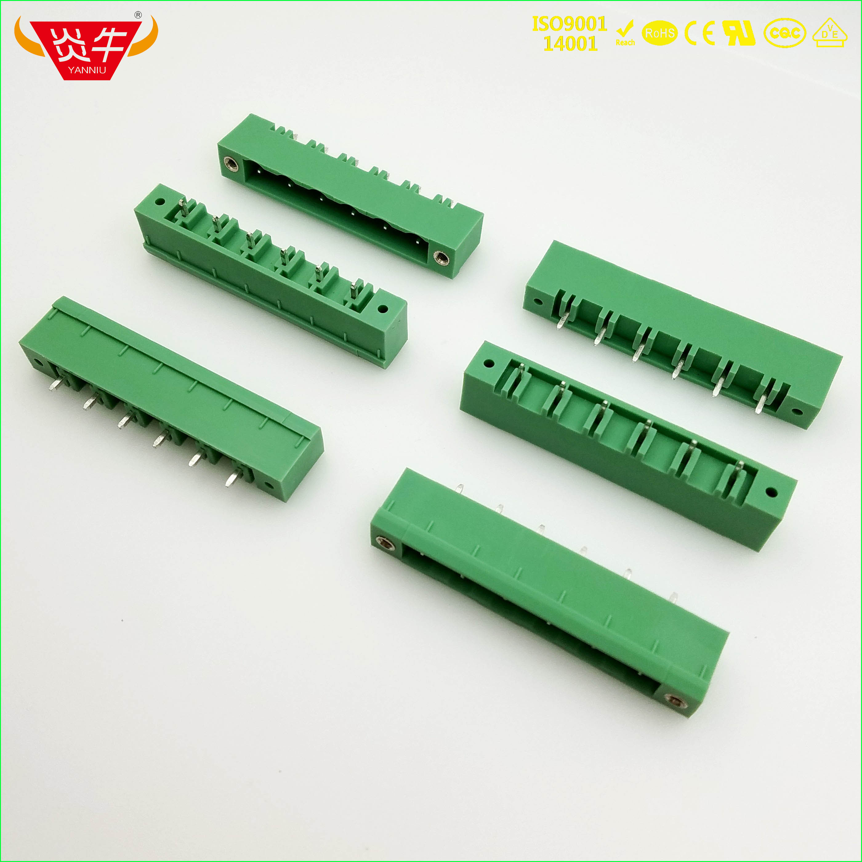 插拔式PCB接线端子 KF2EDGVM 7.5mm GMSTBV 2,5 GF 连接器接插件