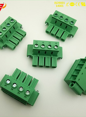 连接器接插件插拔式PCB接线端子KF2EDGSKM 10.16mm PC 16 STF凤凰