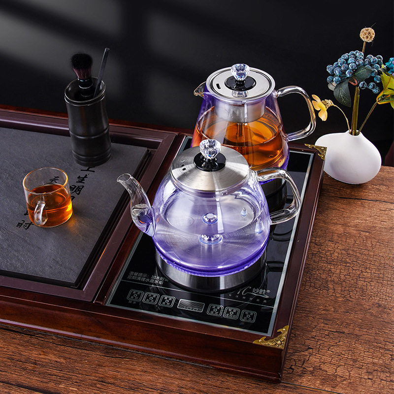 自动泡茶底部上水电热煮茶器