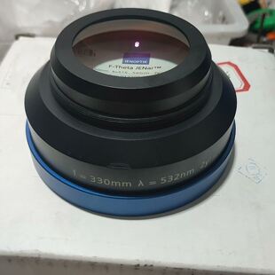 拆机JENOPTIK业纳激光场镜F=330入=532nm