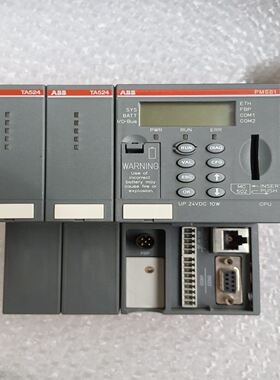 ABB plc模块 ，主机 PM581-ETH C8，带2