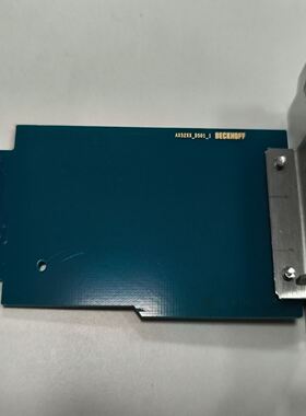 倍福BECKHOFF安全卡，型号AX52XX_DS01，蓝色