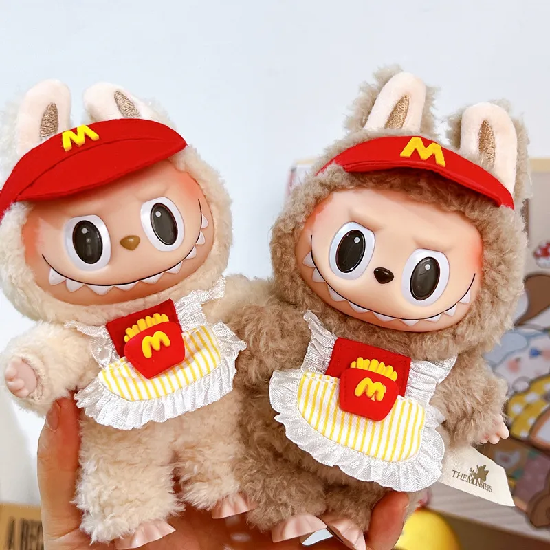 【小小M】Labubu娃衣玩偶公仔衣服17cm拉布布换装公仔配饰
