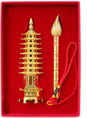 合金文昌塔文昌笔金榜题名文昌笔文昌塔家居摆件礼品高考顺利