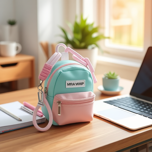 多巴胺迷你小书包挂饰钥匙扣挂件零钱耳机口红证件收纳包手机挂绳