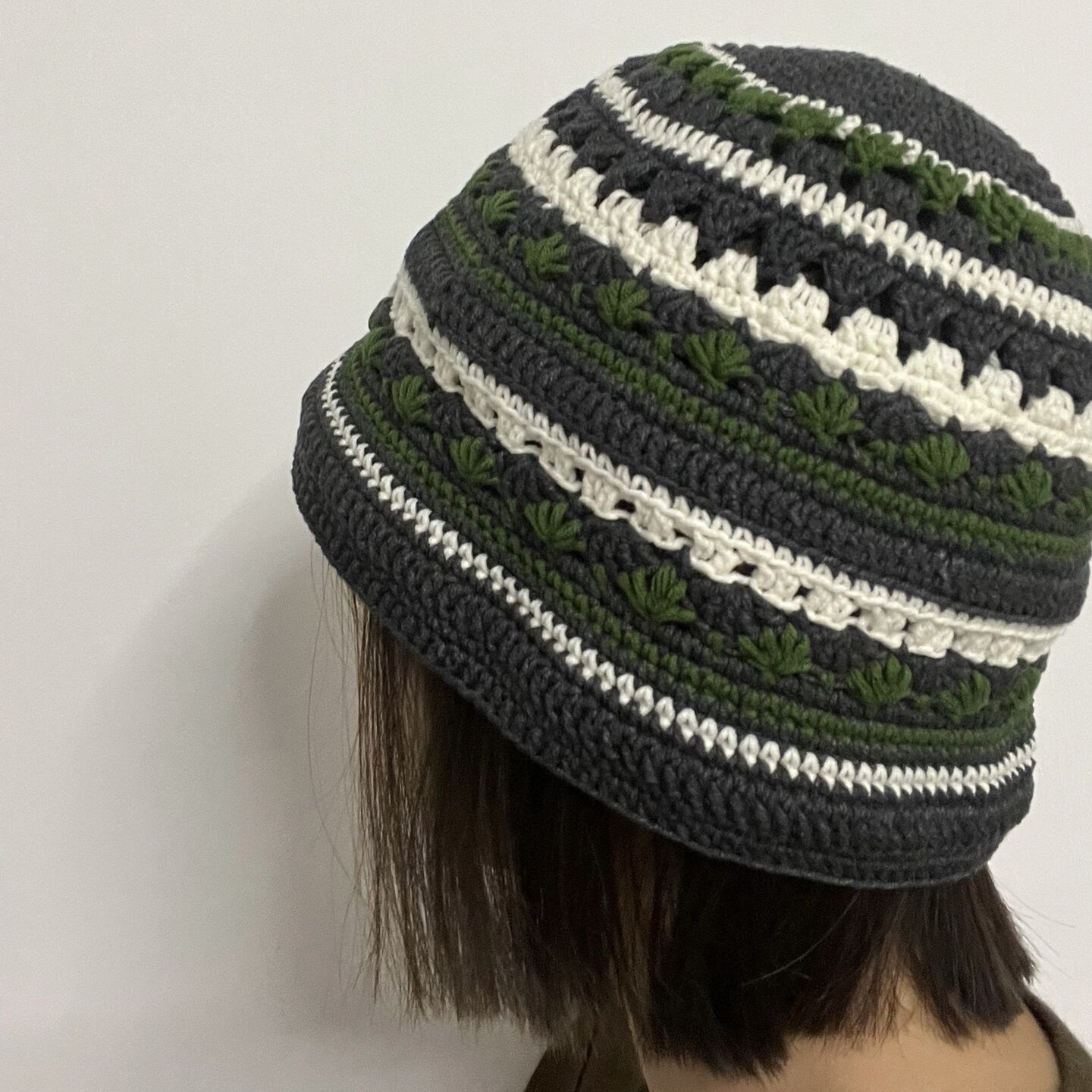 手工DIY钩织材料包韩版ins风渔夫帽小红书同款精致时尚自制礼物,服饰配件/皮带/帽子/围巾,DIY编织材料包,淘宝优惠券,粉丝福利购,淘宝优惠卷