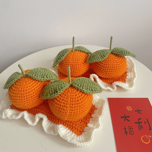 大吉大利摆件材料包手工钩针