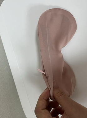 真丝拉链空布袋热敷眼罩海盐决明子药粉末红豆遮光可放冰袋加热片