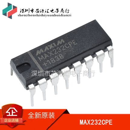 全新原装进口 MAX232CPE MAX232 DIP16直插驱动器/接收器/收发器