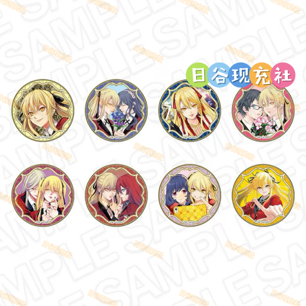 预定 狂赌之渊双日谷吧唧 the chara 徽章 周边正版