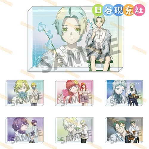 预定 古诺希亚日谷亚克力块 花×白色×丝带 HOBBY STOCK 正版