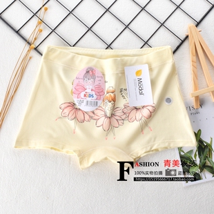 正品黛丝少女儿童安全裤可爱小公主小短裤舒适四角裤