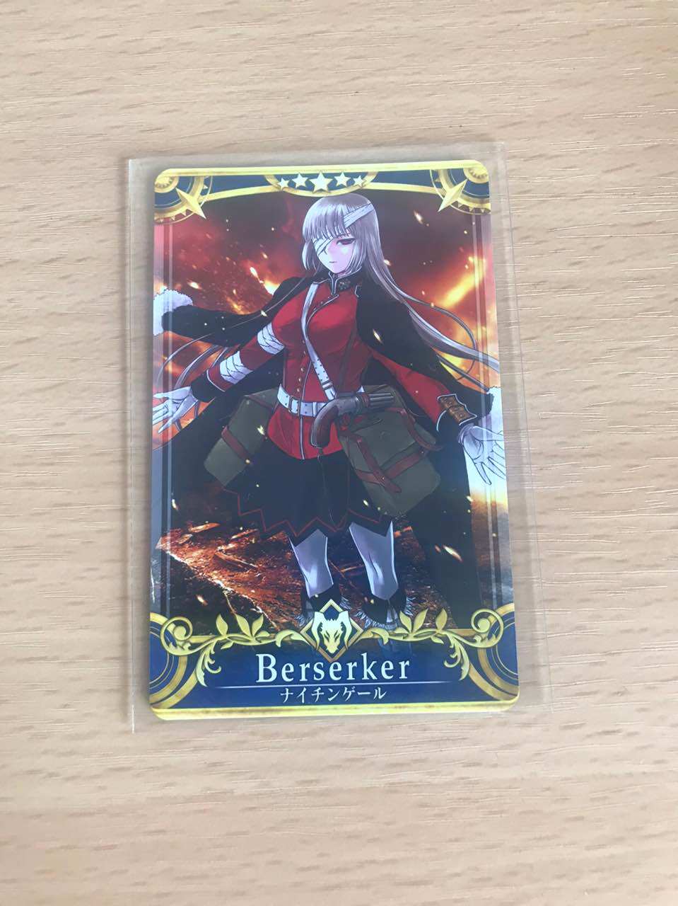 fgo街机卡牌,南丁格尔街机实体卡,可街机,护士妇长南丁fate