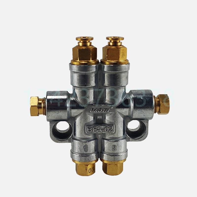 baotn宝腾 bfa-02型 容积式分配器 稀油润滑分油器