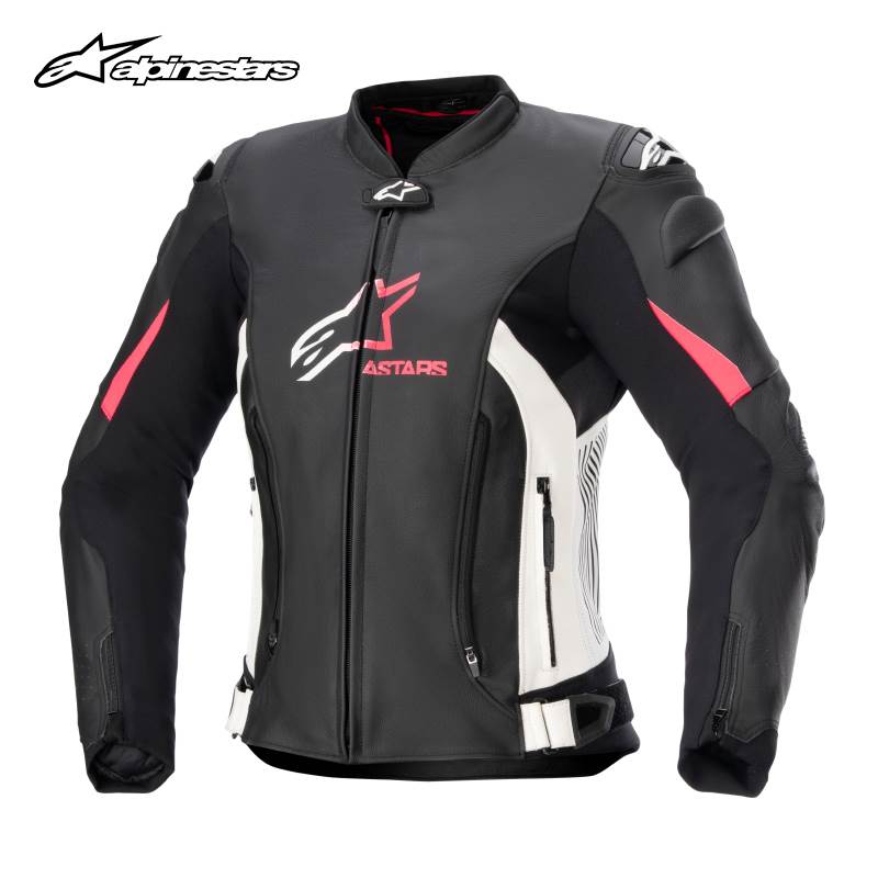 a星女士皮夹克GP PLUS V4保暖秋冬骑行皮衣机车服赛车服摩托车服