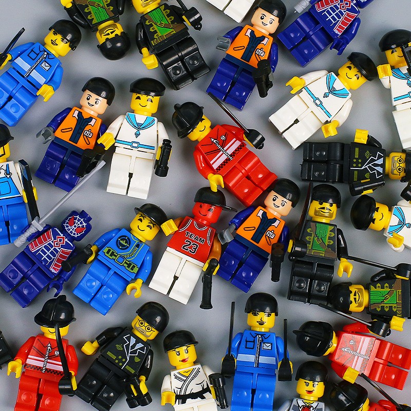 拼装积木人小颗粒拼装益智玩具