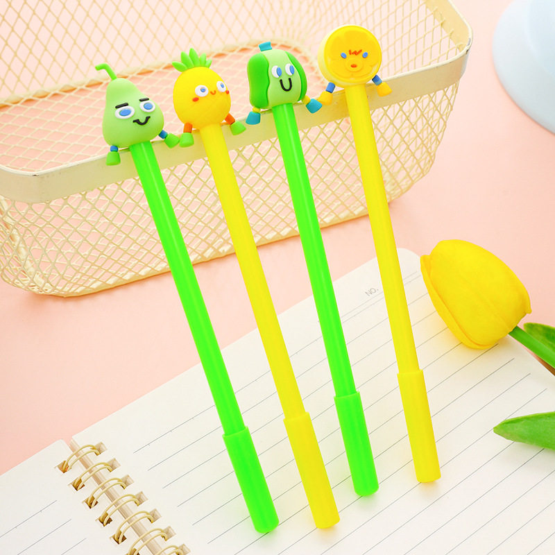 蔬菜水果立体中性笔创意站立