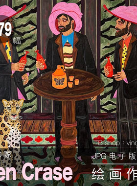 国外油画人物彩色绘画风景静物艺术装饰插画参考素材JPG电子图片