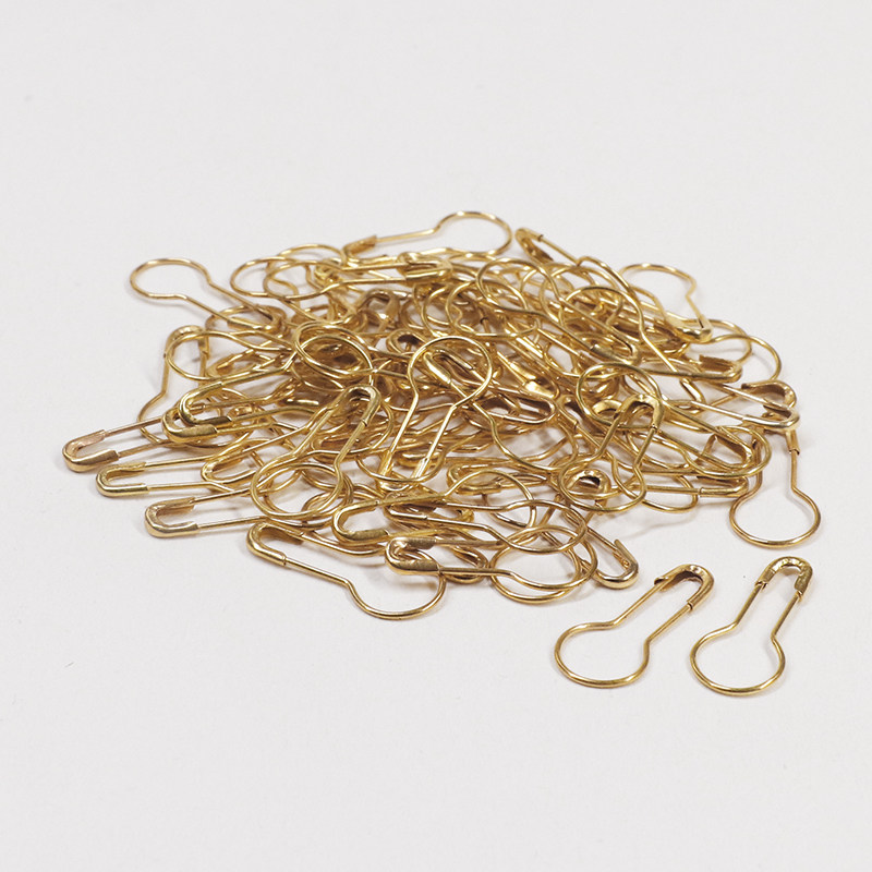 金色葫芦铜质服装吊牌扣配件别针