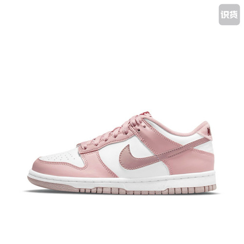 特价清仓耐克Nike Dunk Low GS情人节粉低帮休闲板鞋DO6485-600粉