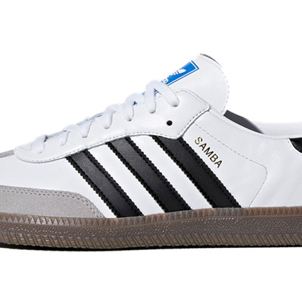 广州qq仓 adidas originals SAMBA OG  黑白灰 B75806