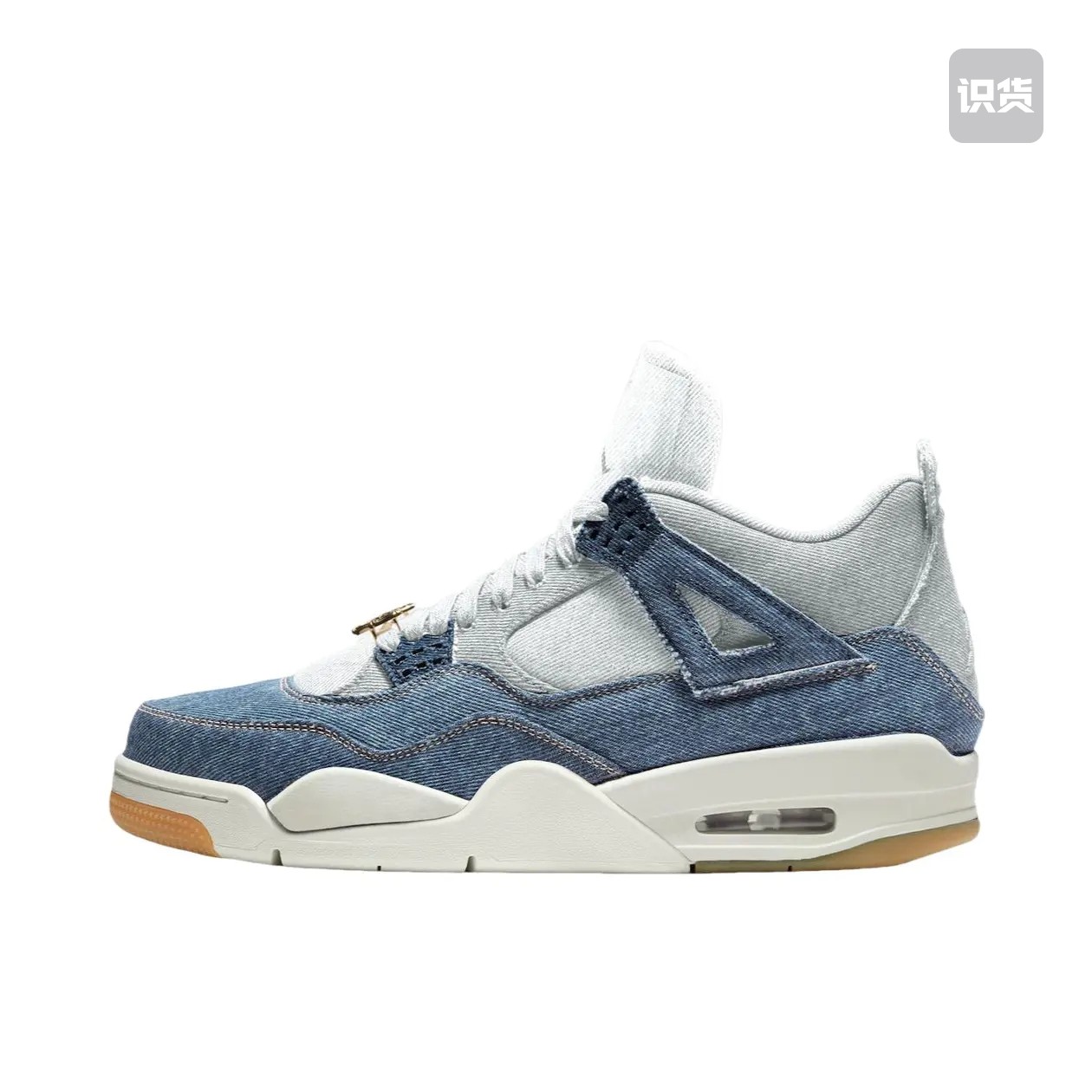 Air Jordan 4 Retro牛仔蓝休闲复古篮球鞋男款IB6716-100