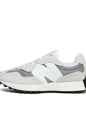 NEW BALANCE NB327系列新款黑白灰男女运动休闲复古跑步鞋U327WED