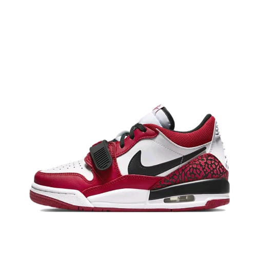 广州qq仓 Air Jordan Legacy 312 板鞋  白黑红 CD9054-116